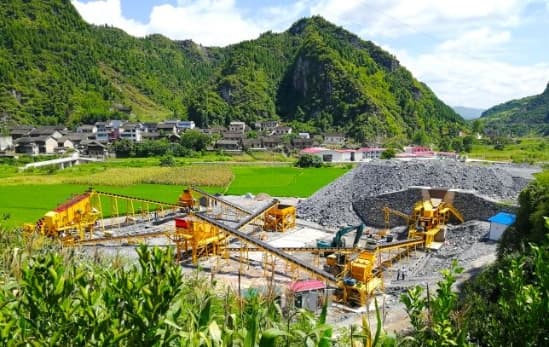 DG / DY / DL Tunnel Slag Crushing Line