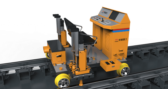 Metro fastener detecting and tightening vehicle