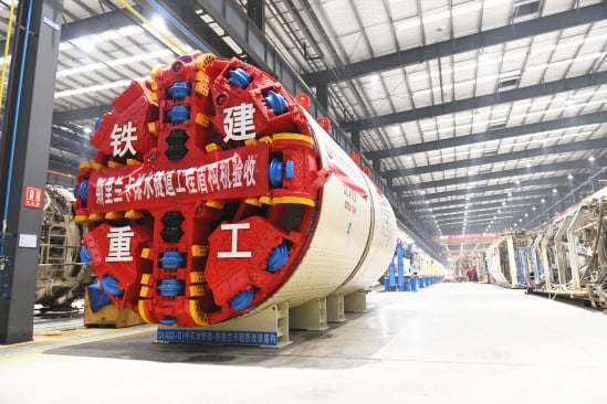 TBM in factory